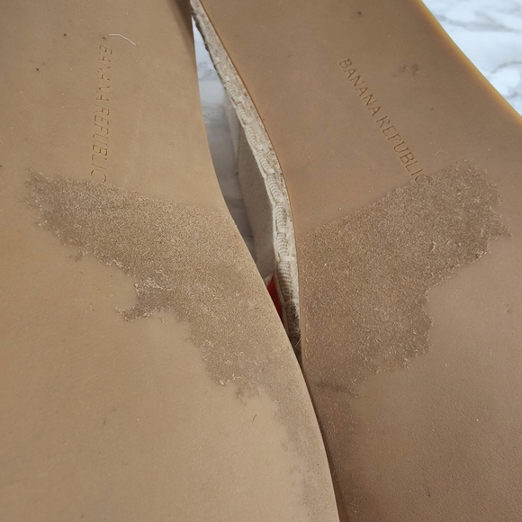 Banana Republic Red and Purple Striped Espadrilles Size 10 - Picture 11 of 11